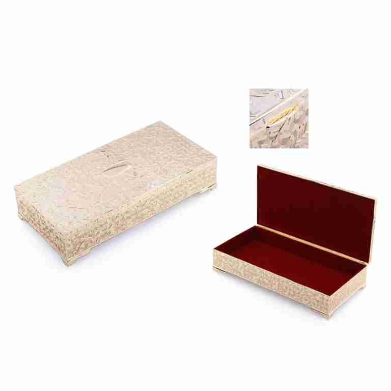 Whitehill Imperial Gold Finish Oblong Jewellery Box